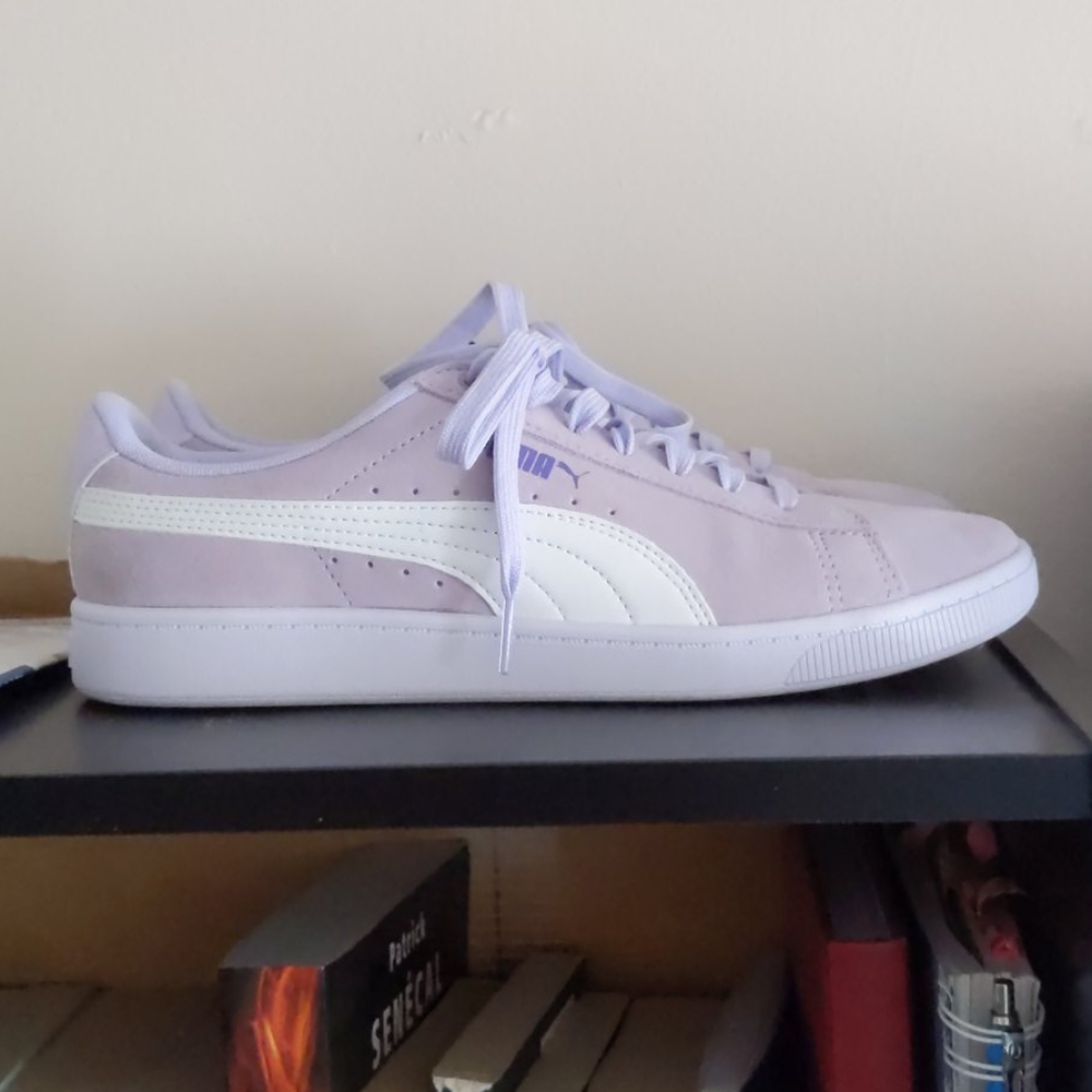 Puma suede sneakers lilac dusty purple